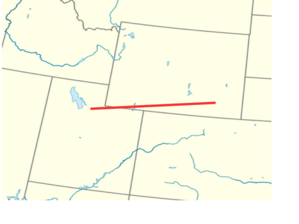 Wyoming to Utah